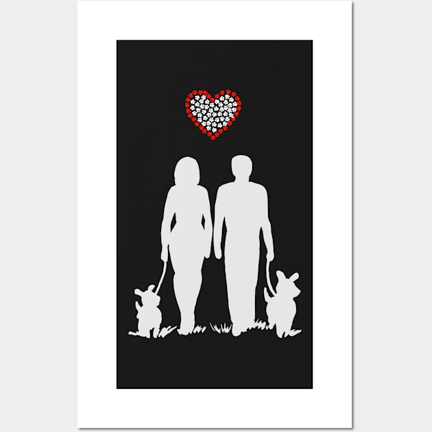 Dog Lover Fun Funny Pet Wall Art by hispanicworld